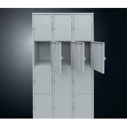 Armário Roupeiro de Aço Vestiário 12 Portas Locker - 3
