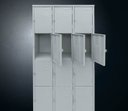 Ver imagem 3 de Armário Roupeiro de Aço Vestiário 12 Portas Locker