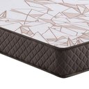 Ver imagem 3 de Cama Box Casal Reforçada 138x188 + Colchão Ecoline Ecoflex Espuma D23 Courino Linho