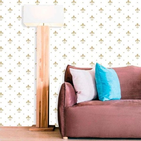 Papel de Parede Lavável Clássico Arabesco ca0040 Imperial Delicado