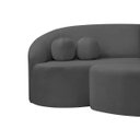 Ver imagem 4 de Sofá Orgânico Palermo 4 Lugares 210cm Bouclê - Sofa Store:bouclê Cinza Chumbo