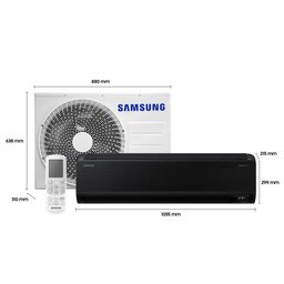 Ar Condicionado Samsung Windfree Black 22000 Btu Quente/frio - 6