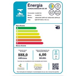 Ar Condicionado Samsung Windfree Black 22000 Btu Quente/frio - 7
