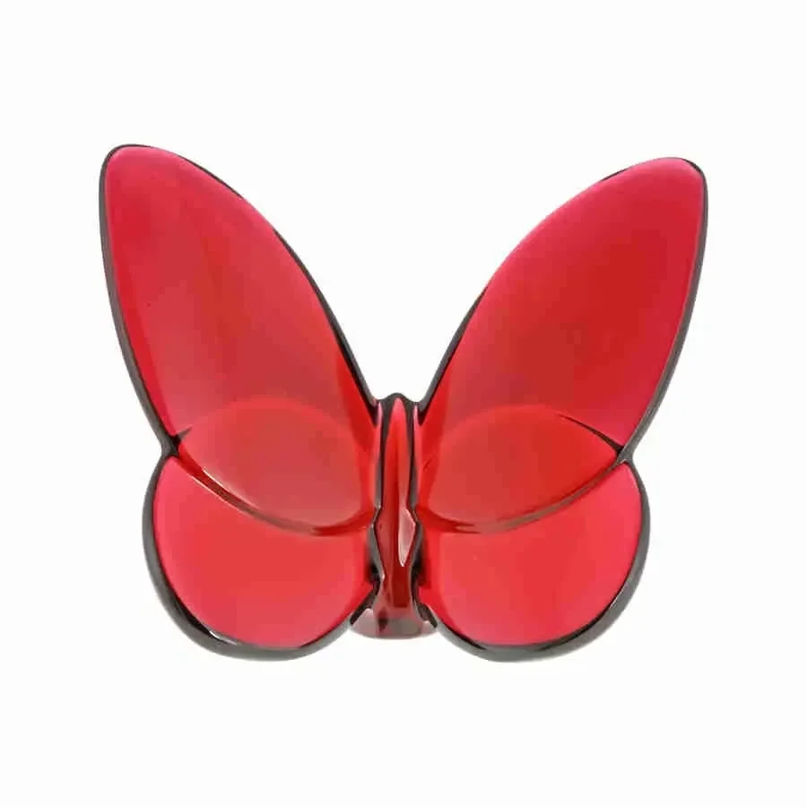 Ver imagem 5 de Borboleta Decorativa em Vidro Vermelho