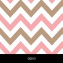 Ver imagem 2 de Papel de Parede Adesivo Lavável G0013 Chevron Rosa, Marrom, Branco