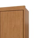 Ver imagem 5 de Guarda-Roupas Casal Aries 6 Portas 5 Gavetas sem Espelho com Pés - Lp - Rei de Casa Amendoa Clean