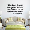 Ver imagem 1 de Adesivo de Parede Oração do Santo Expedito