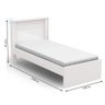 Cama Solteiro S821 Kappesberg - 2