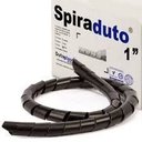 Ver imagem 1 de Organizador de Fios e Cabos Espiral 1" 5Mt Preto