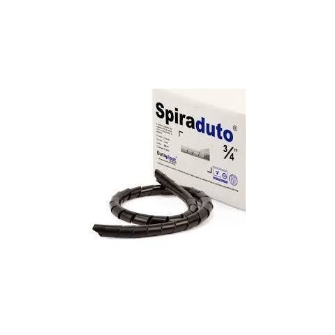 Organizador de Fios e Cabos Espiral 3/4 5MT Preto