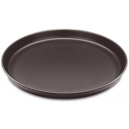Assadeira Pizza Alumínio 30Cm Preta Brasil 20058030 - 1