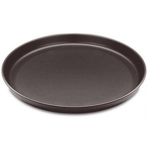 Assadeira Pizza Alumínio 30Cm Preta Brasil 20058030