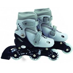 Patins Roller Mor Row Com Kit De Proteção Do Tam P 30 Ao 33 - 5