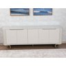 Buffet Liege 220 Cm Off White Fosco C/ Champanhe - 5