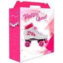 Ver imagem 3 de Patins 4 Rodas Retro Quad Love - Feminino Branco 36 - Belfix 373600