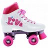 Patins 4 Rodas Retro Quad Love - Feminino Branco 36 - Belfix 373600 - 1