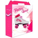 Ver imagem 6 de Patins 4 Rodas Retro Quad Love - Feminino Branco 36 - Belfix 373600