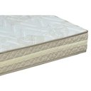 Ver imagem 2 de Cama Box Baú Queen: Colchão Ortopédico Paropas Ag65 Master Clean + Base Crc Suede Clean (158x198)