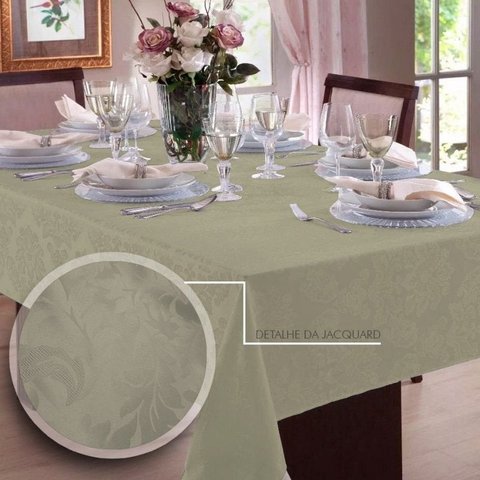 Toalha de Mesa Retangular em Jacquard para 10 Lugares | Admirare - Fendi