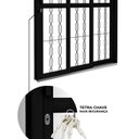 Ver imagem 6 de Porta de Aço de Correr Lateral 3 Folhas com Grade Mosaico 213x150cm Riobras Aço Pronto