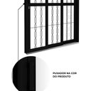 Ver imagem 7 de Porta de Aço de Correr Lateral 3 Folhas com Grade Mosaico 213x150cm Riobras Aço Pronto