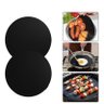 Tapete Reutilizável WALFOS, Esteira Redonda Antiaderente Para Cozinha E Churrasco, 2 Peças - 1