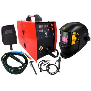 Máquina de Solda Inversora Multiprocessos 150a Usk com Máscara de Solda Evald-bivolt