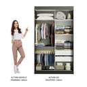 Ver imagem 5 de Guarda-roupa Solteiro Madesa Tokio 2 Portas de Correr 2 Gavetas