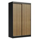 Ver imagem 3 de Guarda-roupa Solteiro Madesa Tokio 2 Portas de Correr 2 Gavetas