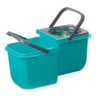 Mop Premium Limpeza prática Mor Cesto Inox e 4 Refil Esfregão - 4