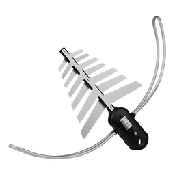 Antena Tv Externa Digital Aquário Dtv-3000 Vhf Uhf Fm Hdtv - 4