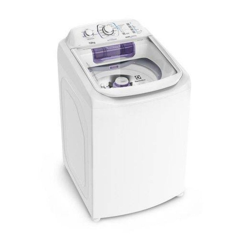 Lavadora Electrolux Automática Topload 12kg Cesto Inox Lac12 Branco