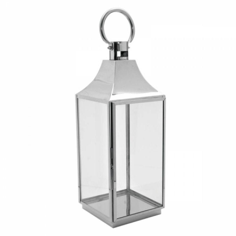 lanterna VITRINE metal e vidro 60cm Ilunato WI0013 - 1