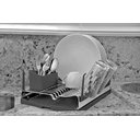 Ver imagem 3 de Escorredor de Louça Tramontina Plurale em Aço Inox com Bandeja Coletora Grafite Tramontina