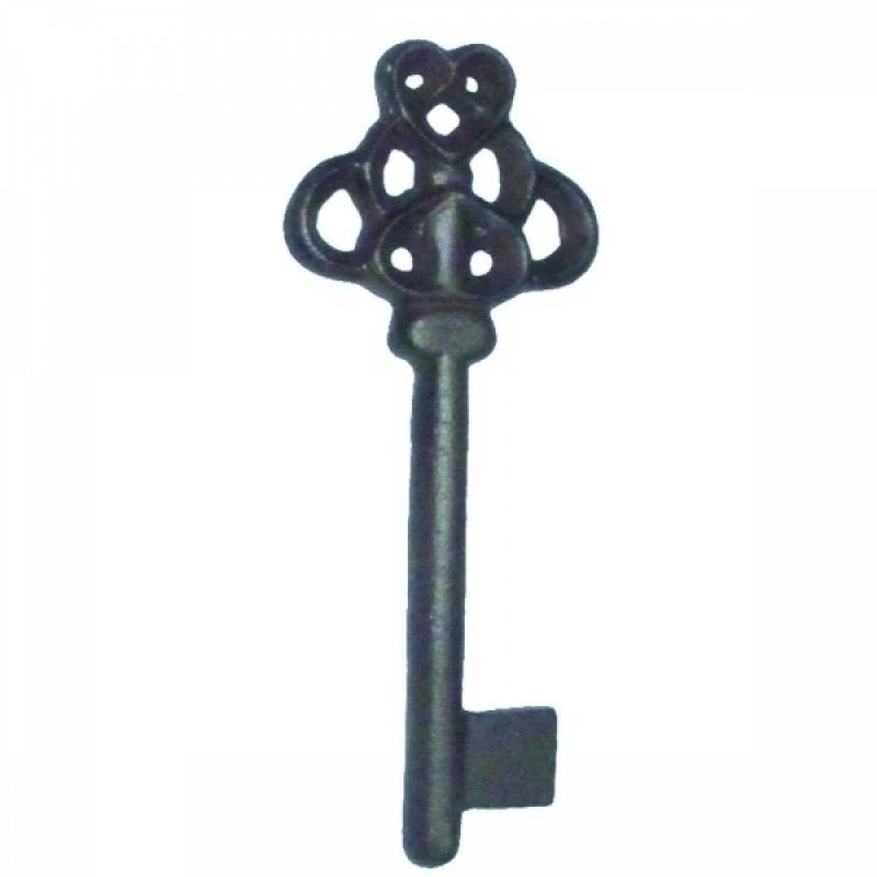 chave decorativa SÃO PEDRO ferro cinza Ilunato XY0085 - 1