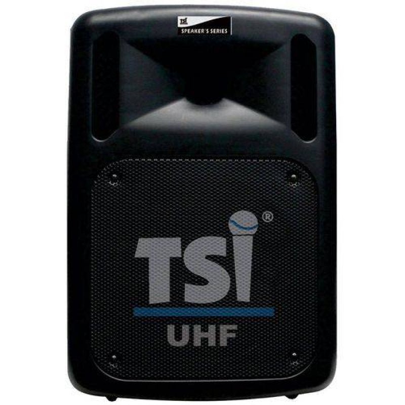 Caixa Ativa Portátil com Bateria, Bluetooth, USB e 2 Microfones Csm100-Uhf - Tsi