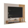 Painel Para Tv Até 50" Dj Móveis Cor Carvalho Nobre/griz - 3