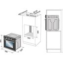 Ver imagem 5 de Forno Eletrico de Embutir Tramontina 57lts Glass Brasil 220v