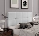 Ver imagem 1 de Cabeceira para Parede Suspensa Bruna Casal Fixa de Parede 1,60cm X 55cm Branco Courino