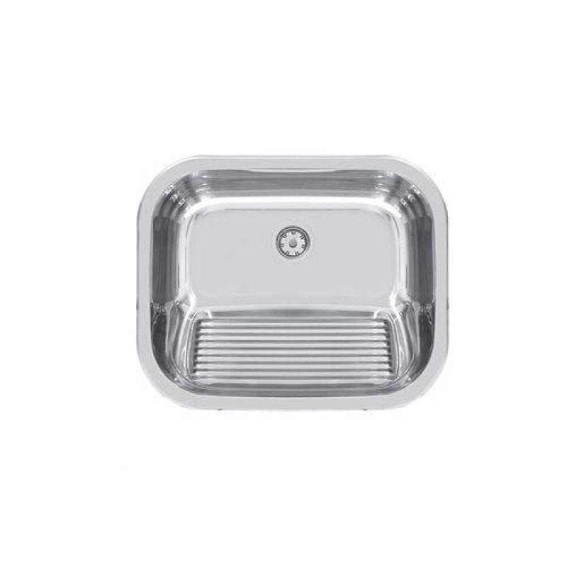 Tanque De Encaixe Aço Inox Polido 55 X 45Cm Com Torneira Tramontina - 3