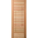 Ver imagem 3 de Folha de Porta Maciça em Eucalipto Acabamento Natural 210x90cm PM92 Moderne Cruzeiro Portas