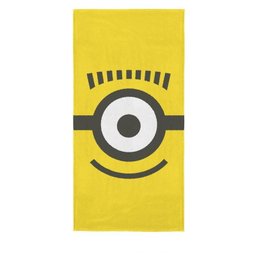 Toalha de Banho Felpuda Estampada Minions C - 1