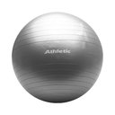 Ver imagem 1 de Bola de Ginástica Athletic 65cm Antiestouro Suporta 200kg com Bomba Inclusa para Treino Completo