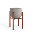 Ver imagem 5 de Suporte para Vaso de Plantas Flores Cachepot Decorativo em Metal 40cm Bronze Desmontável