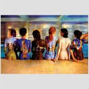 Ver imagem 2 de Quadro Música Pink Floyd Ii Tela Moldura Preta 63X42Cm