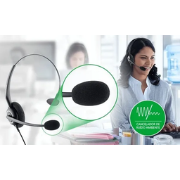 Headset Fone Ouvido Ajustavel Intelbras Chs55 Rj9 Telemarketing Call Center - 11