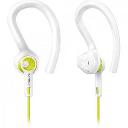 Fone de Ouvido Esportivo 3 Em 1 Shq1400Lf/00 Branco/Amarelo Philips - 1