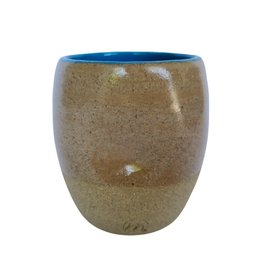 Copo de cerâmica escrito Ressaca no fundo 200ml Azul - 2