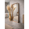 Espelho Luxo Retangular de Metal Retrô Corpo Inteiro 150x60cmindustrial - 2