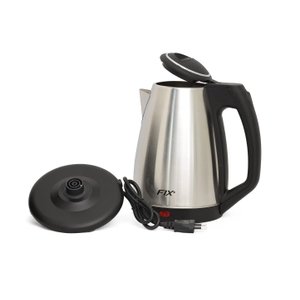 Chaleira Elétrica com Base Removível Aço Inox 1,8l Amanzi Fix Fx01001 220v